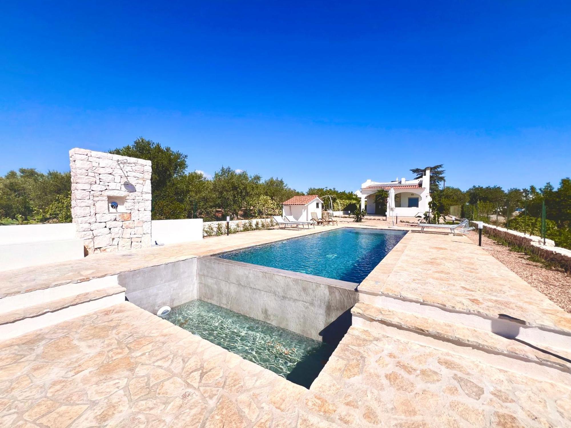 Ostuni Bloom Piscina Acqua Salata Vista Mare Villa Exterior photo